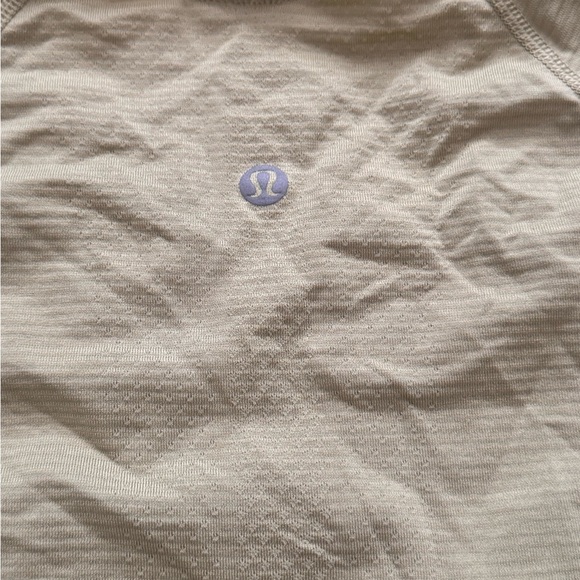 Lululemon Swiftly Tech Beige Long Sleeve Shirt - Picture 5 of 5